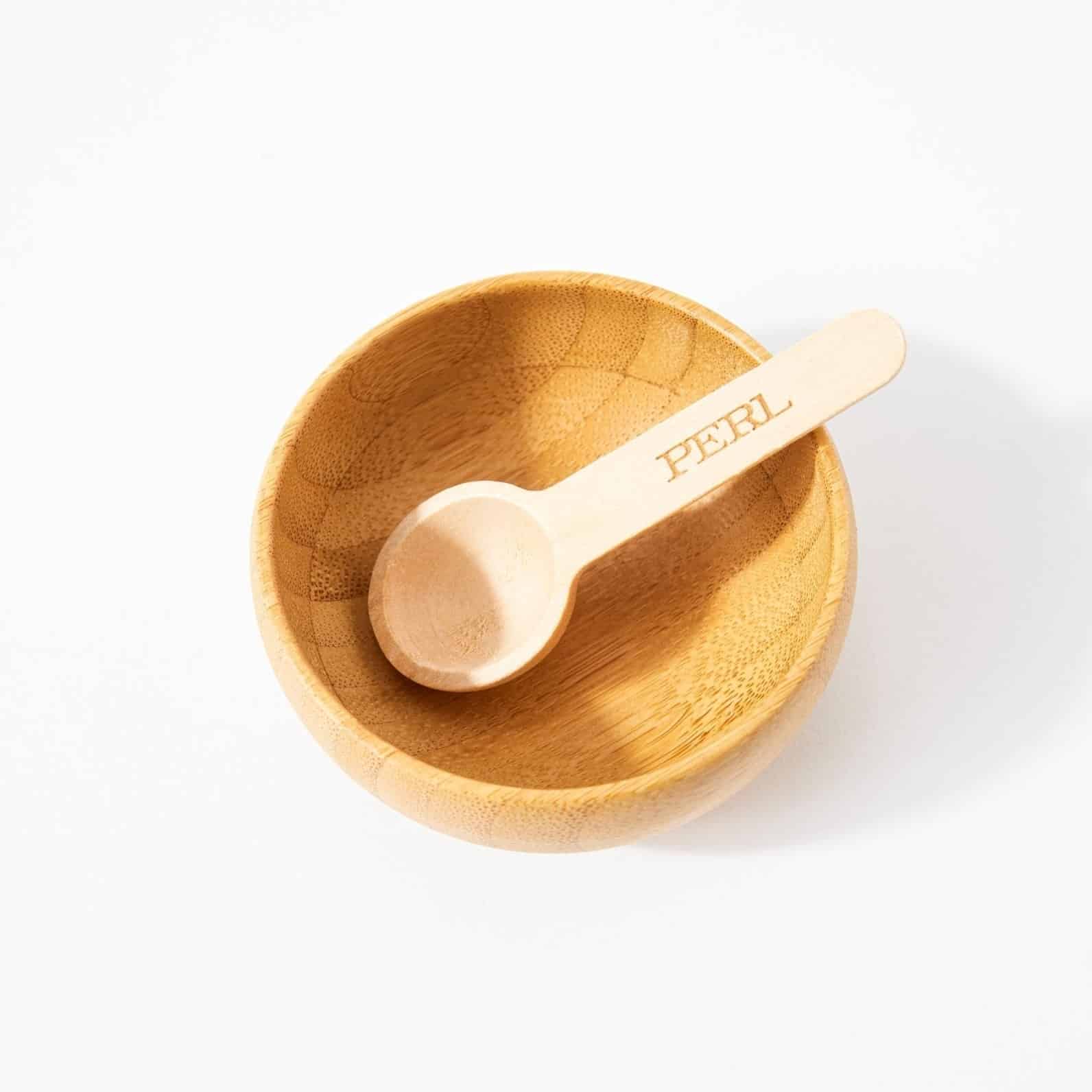 Bamboo Mixing Bowl - PERL Cosmetics