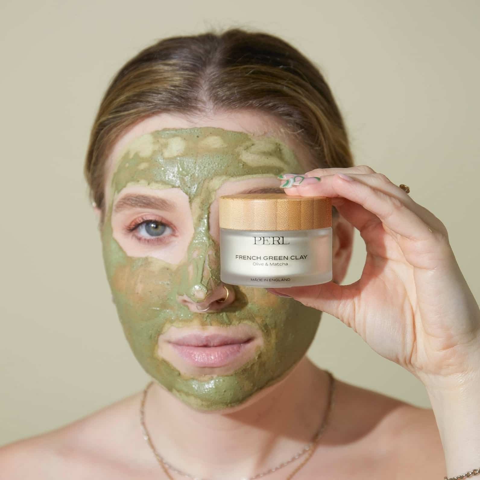 French Green Clay Mask - Refill - PERL Cosmetics