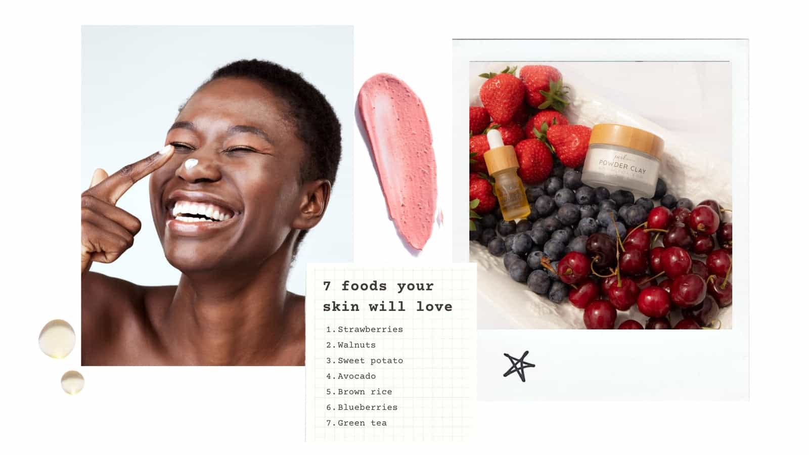 7 Foods Your Skin Loves - PERL Cosmetics