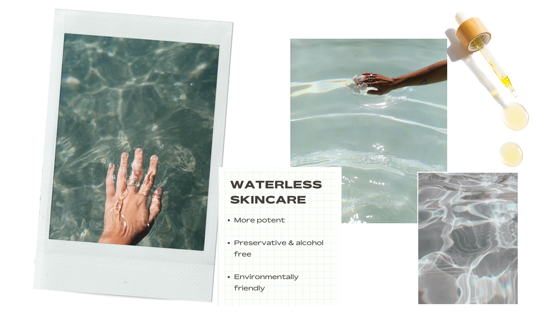 The benefits of waterless skincare - PERL Cosmetics