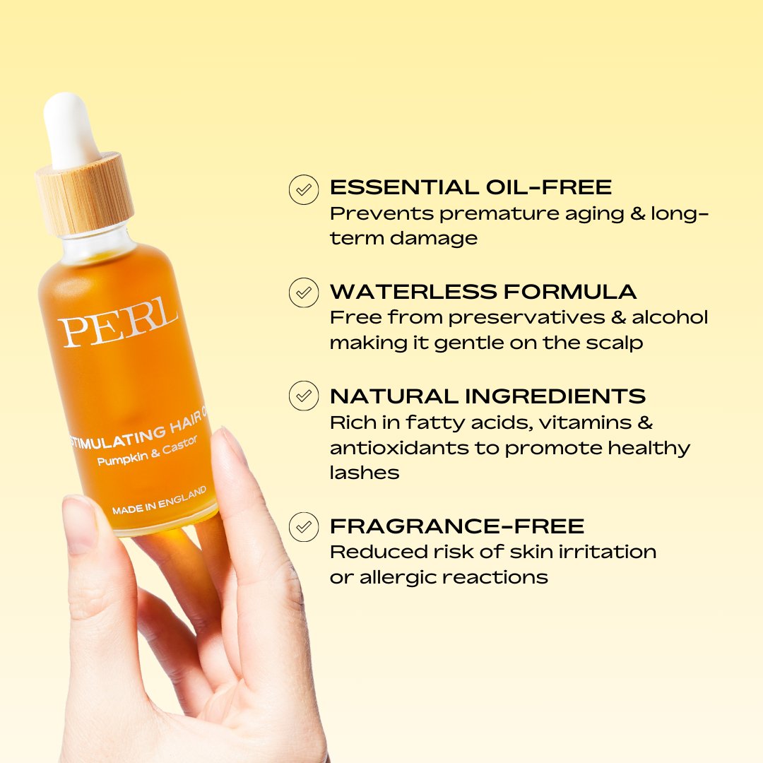 STIMULATING HAIR OIL - PERL Cosmetics